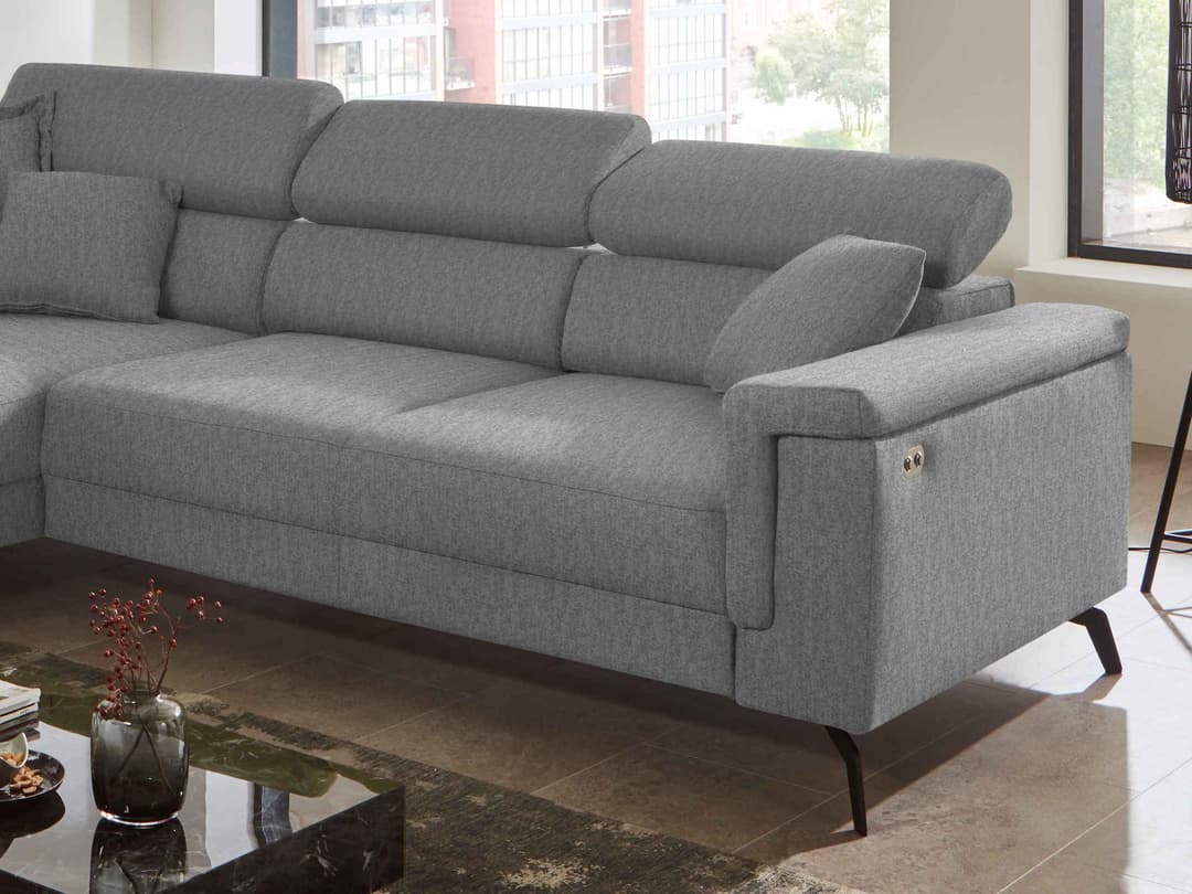 Ecksofa Irmina IV | Weiß