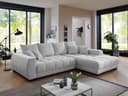 Ecksofa Ilean II | Grau