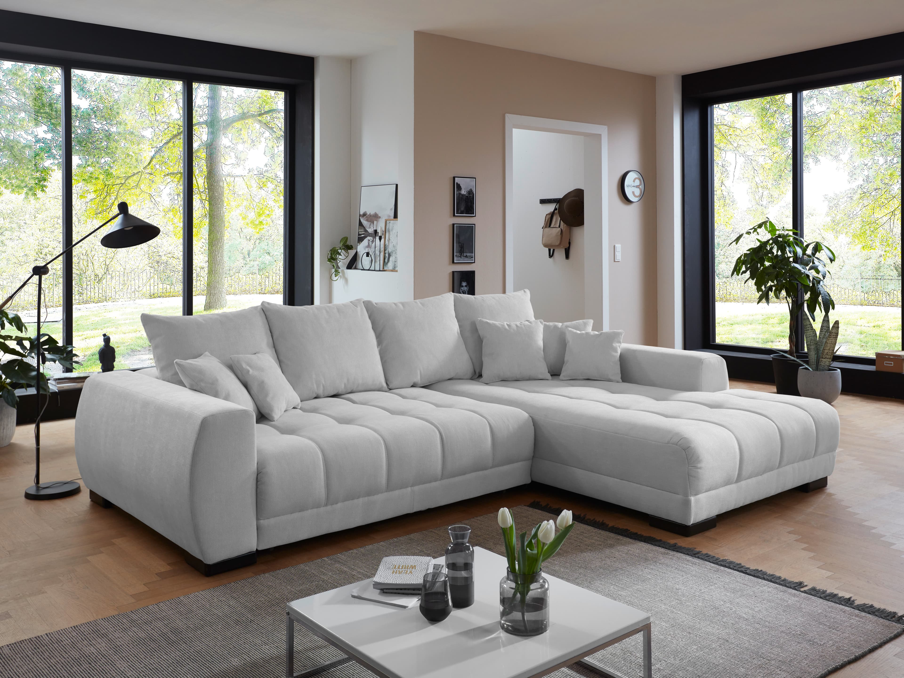 Ecksofa Ilean II | Grau