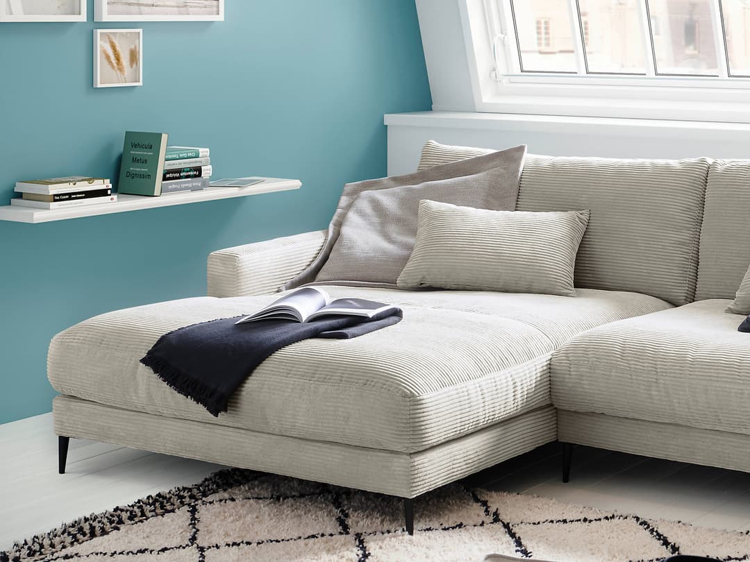 Ecksofa Cortino VIII | Grau