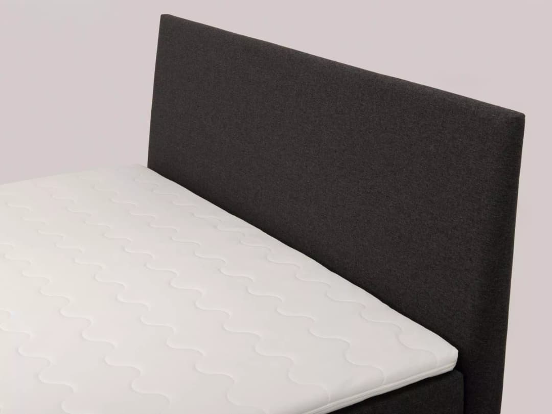 Boxspringbett Kuffiano | Grau
