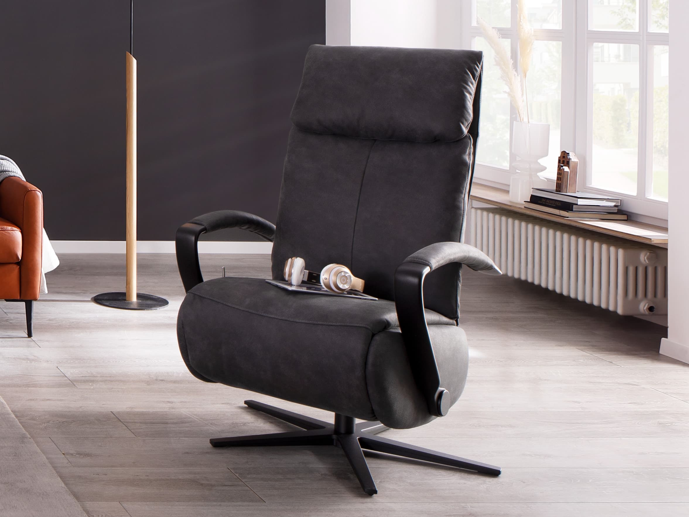 W.Schillig Relaxsessel 32632 rumbaa II | Grau