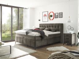 Boxspringbett Büren | Braun