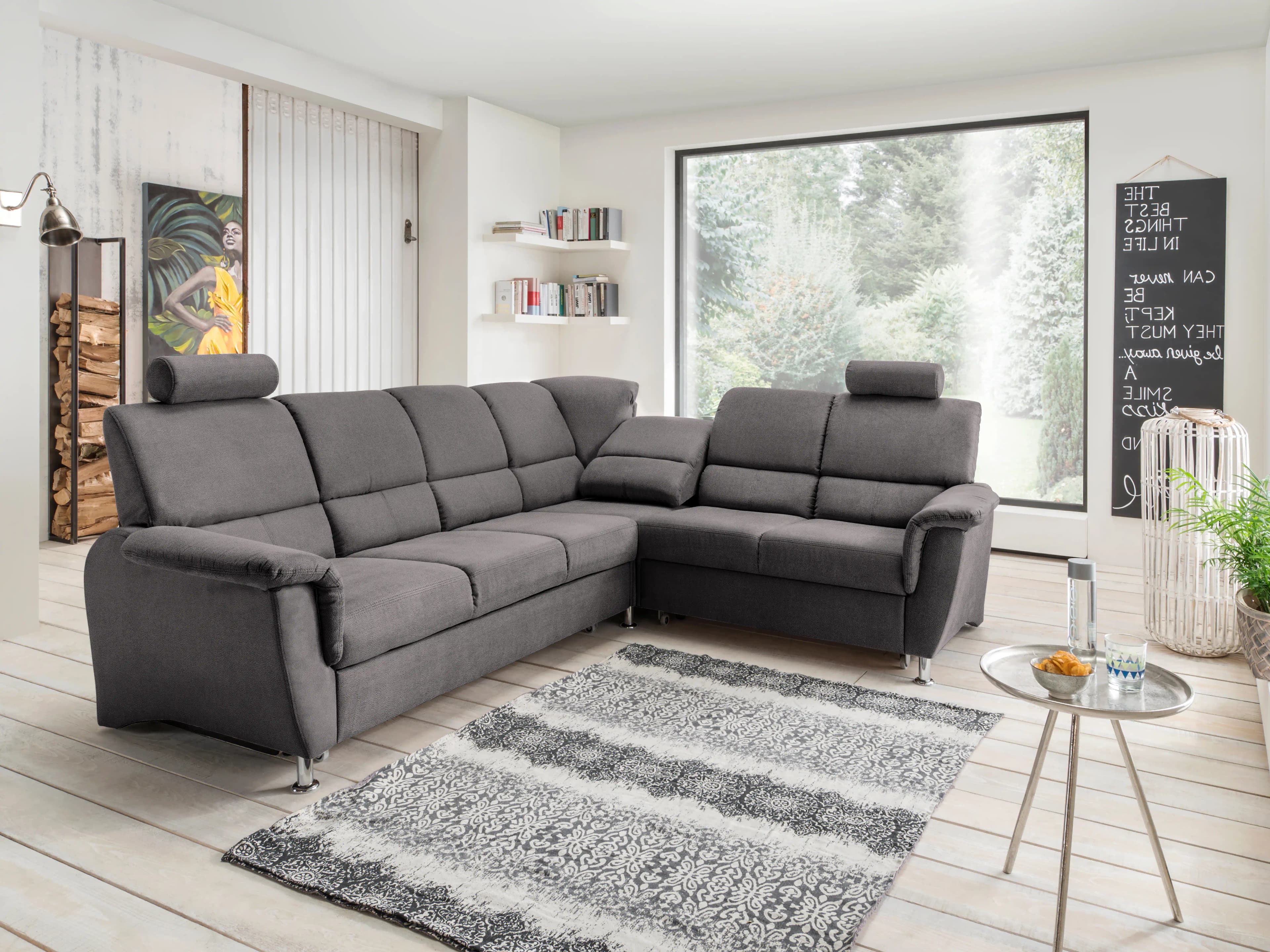 Ecksofa Bulma III | Grau