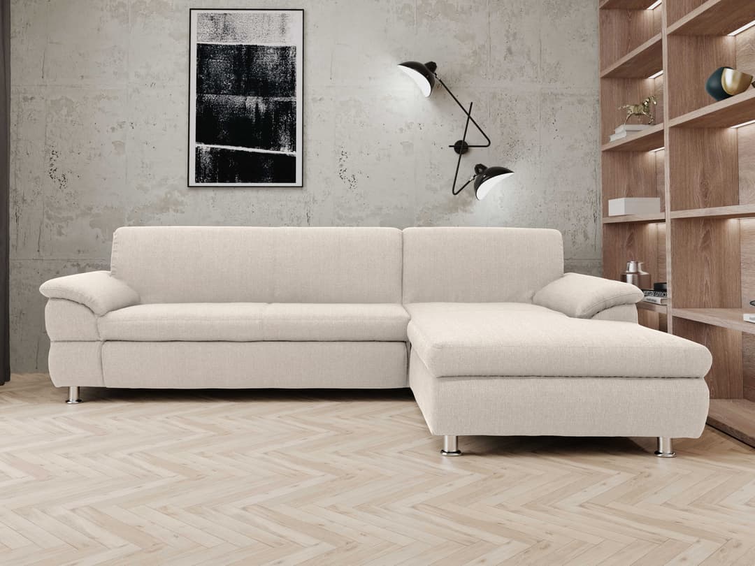 Ecksofa Doug | Weiß