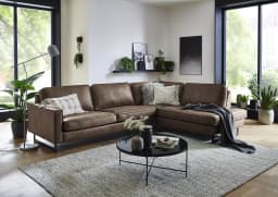 Ecksofa Kellan | Braun