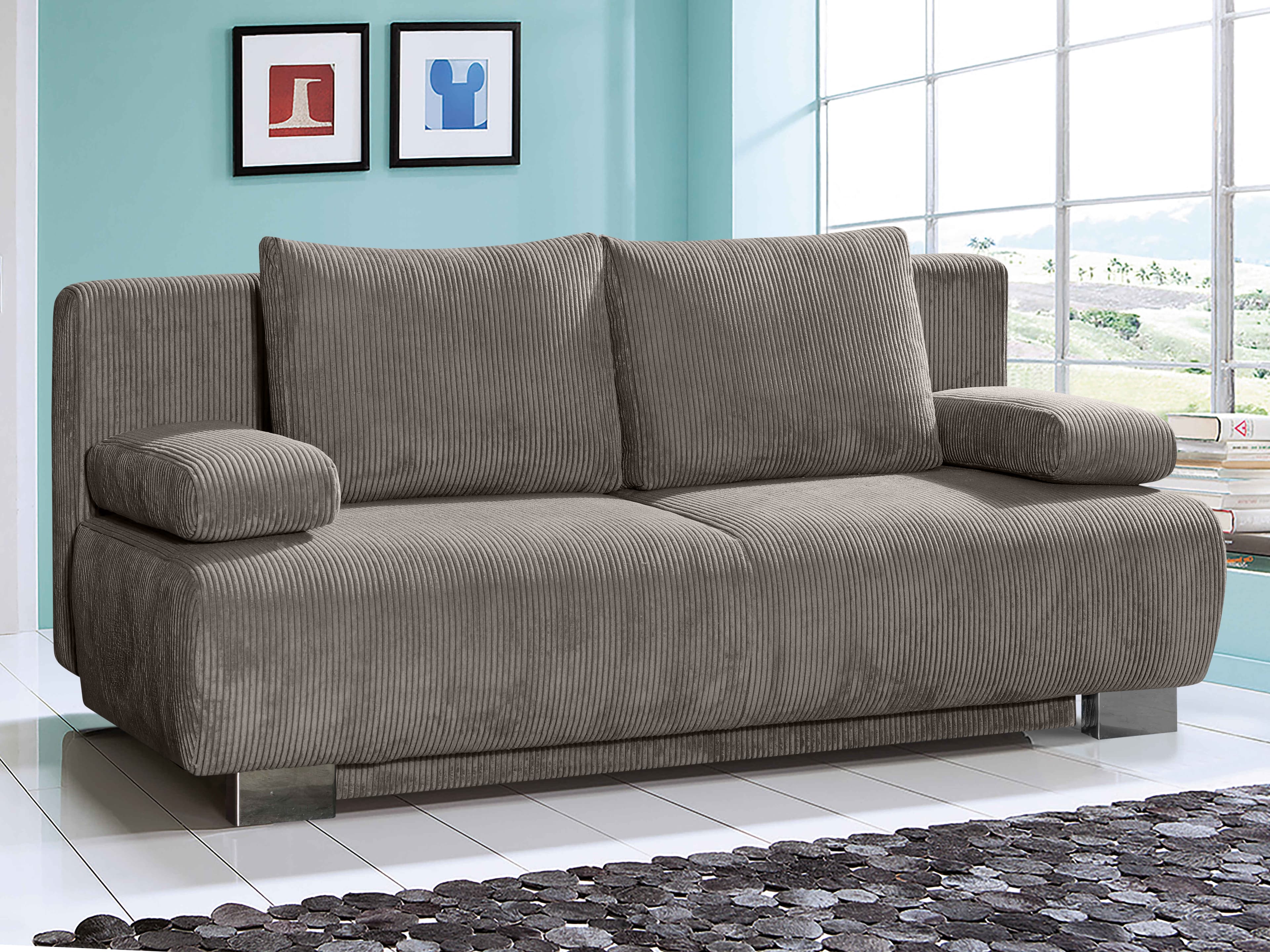 Schlafsofa Raali | Braun