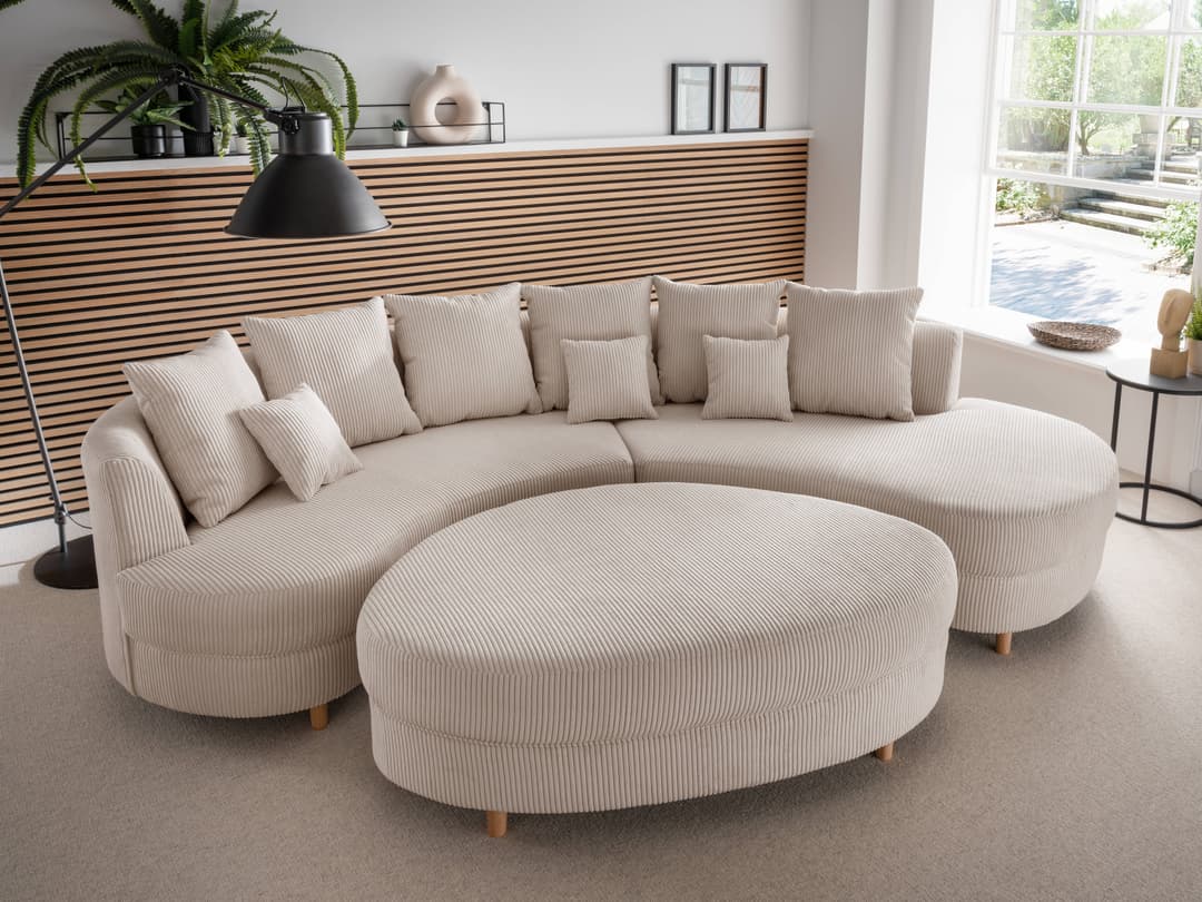 Ecksofa Bjelle | Braun
