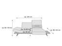 Koinor Einzelsofa Phoenix II | Grau 4