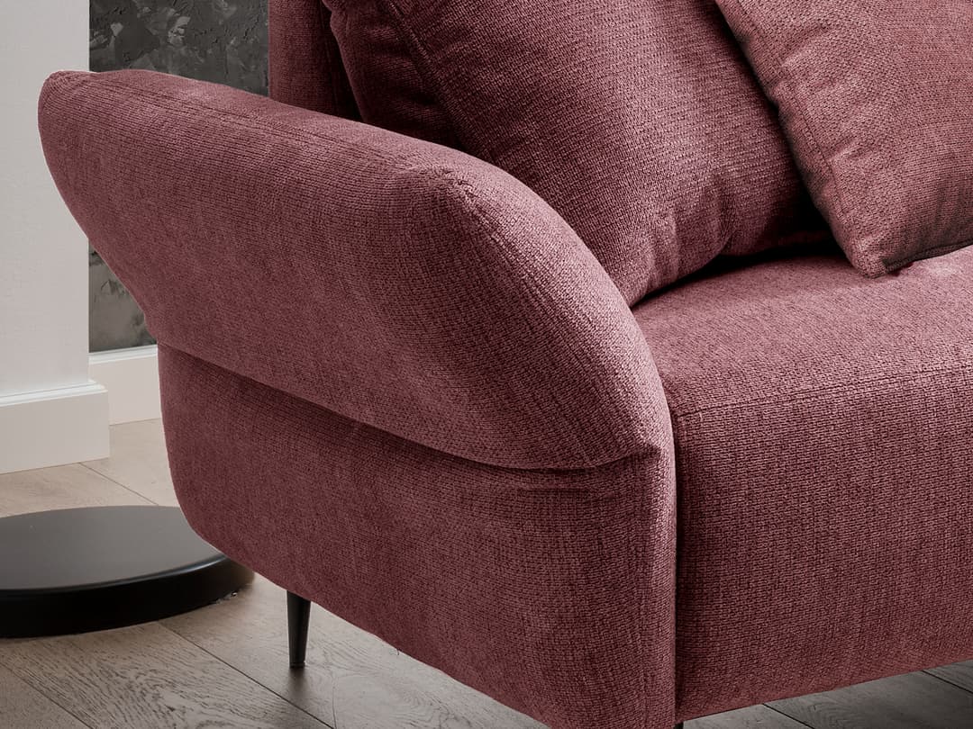 Ecksofa Bagira II | Grau