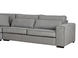 Ecksofa Mahal III | Grau