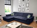 Ecksofa Drenchia | Blau