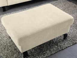 Polsterhocker Cabianca X | Weiß