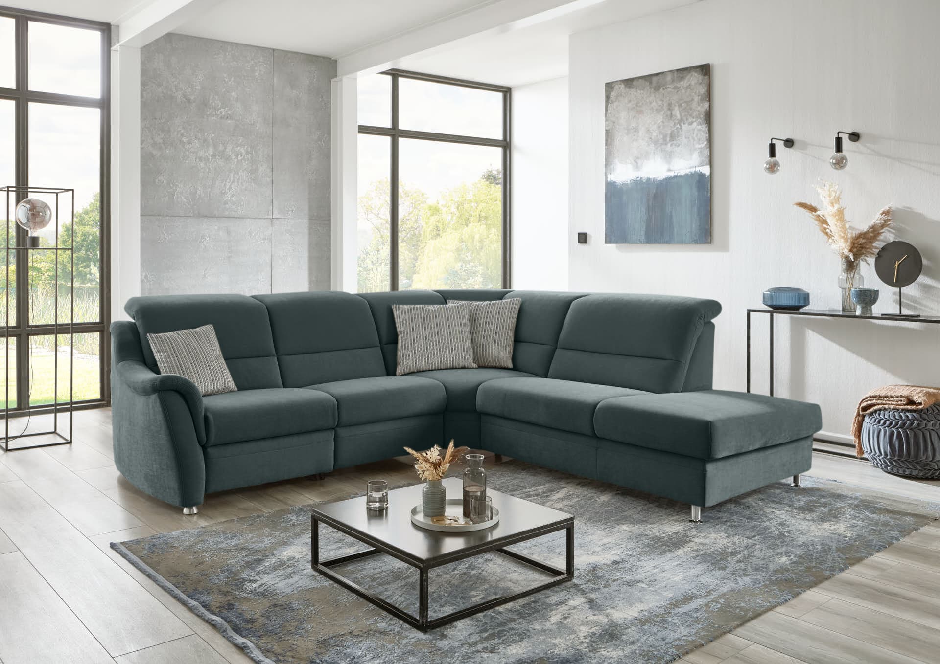 Ecksofa Palanga | Grau