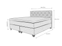 Boxspringbett Salea II | Blau 4