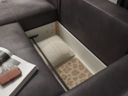 Ecksofa Bono II | Grau