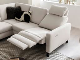 Ecksofa Charleston II | Weiß