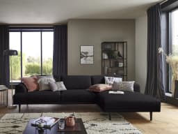 Ecksofa Karbone VI | Schwarz