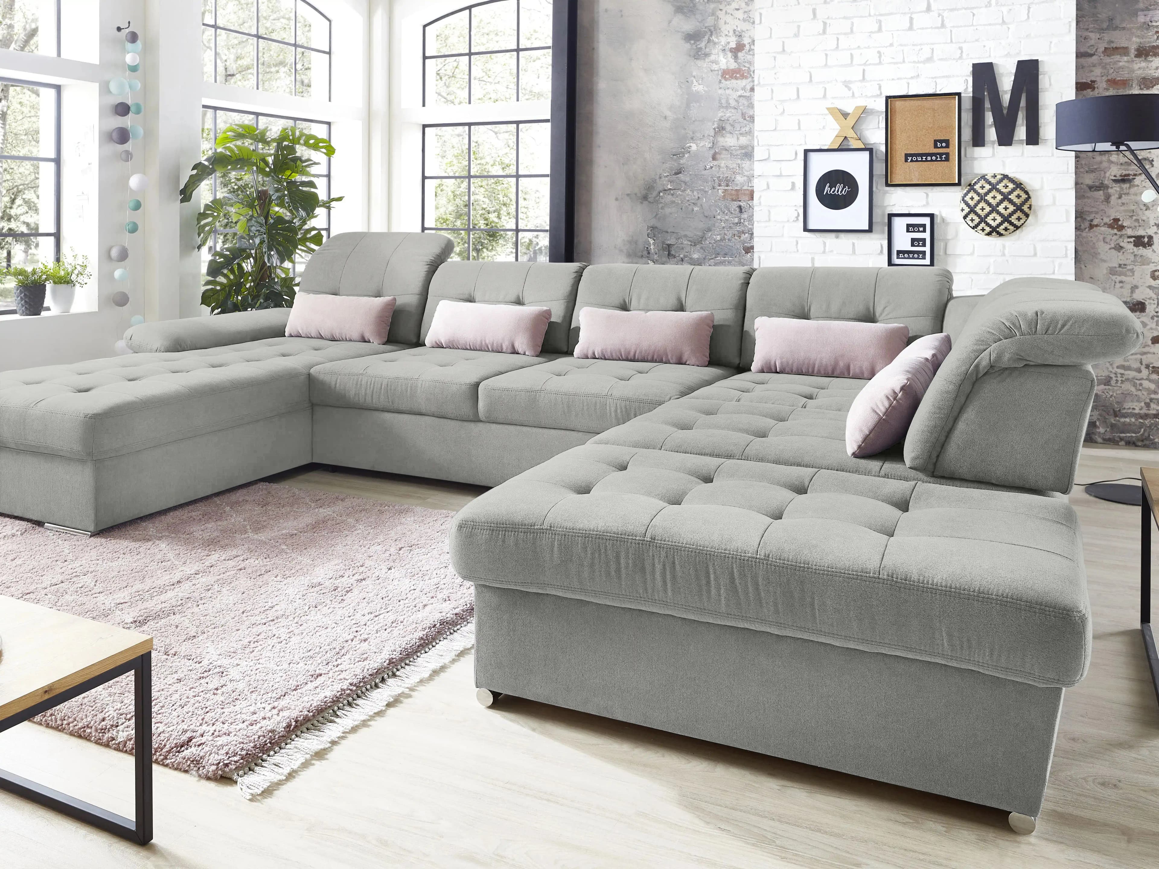 Wohnlandschaft Massa III | Grau