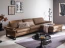 Ecksofa Cherry II | Braun