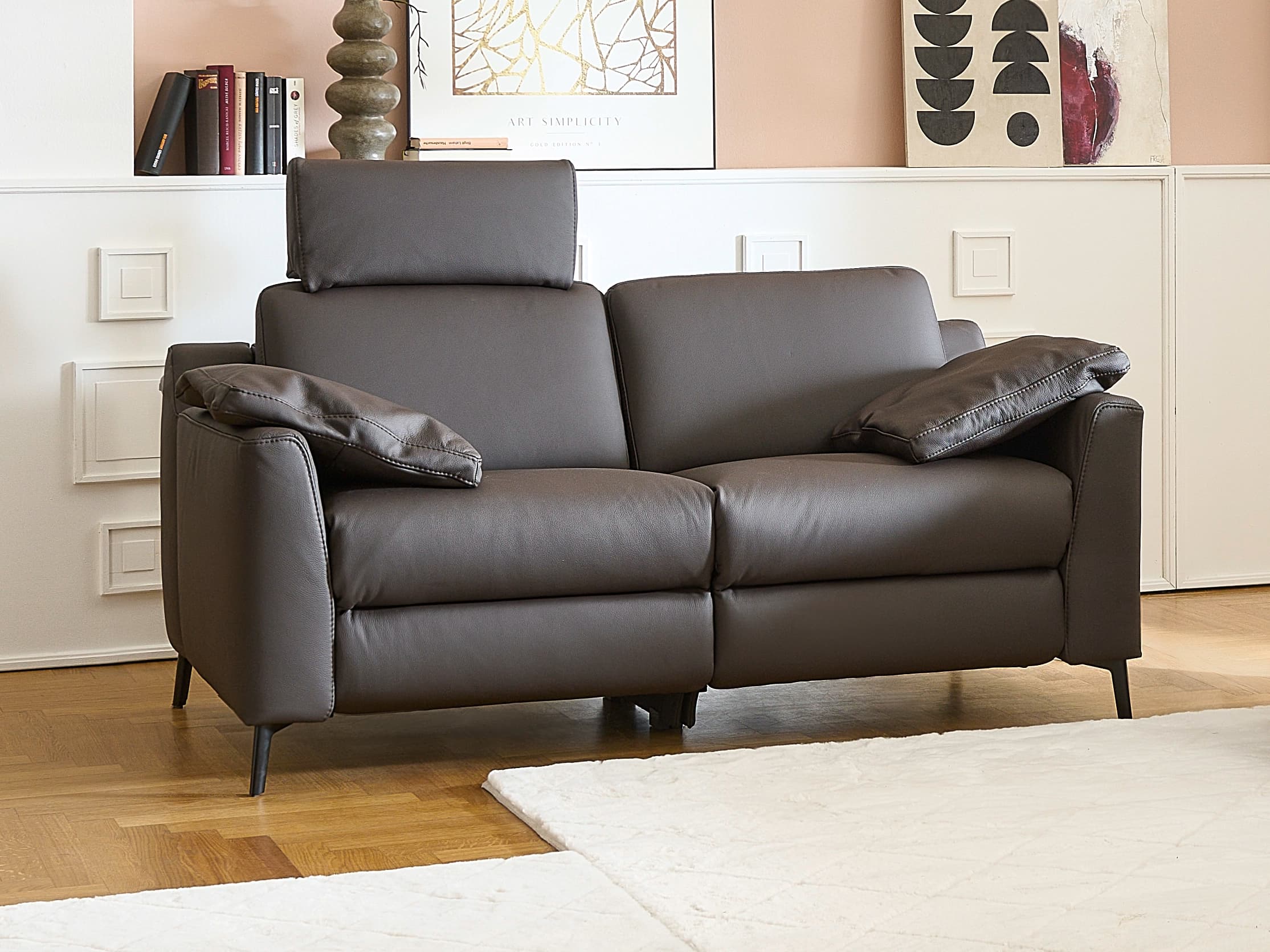 Einzelsofa Parula A II | Braun