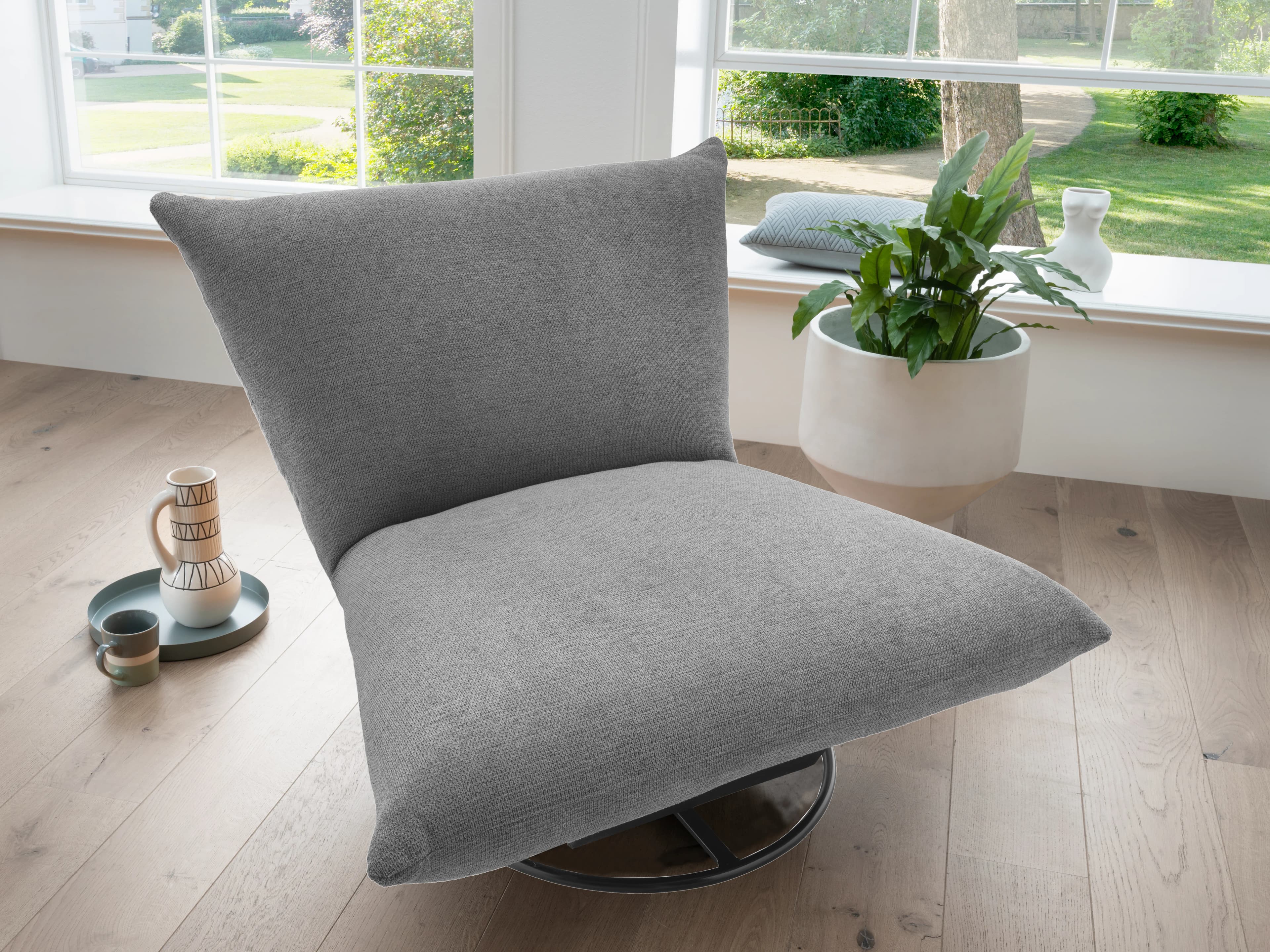 Polstersessel Baron IV | Grau