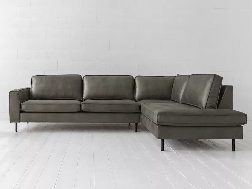 Ecksofa Kaitlynn V | Grau