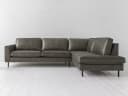 Ecksofa Kaitlynn V | Grau