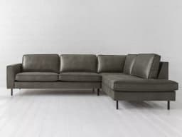 Ecksofa Kaitlynn V | Grau