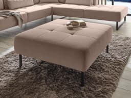 Polsterhocker Corina II | Grau