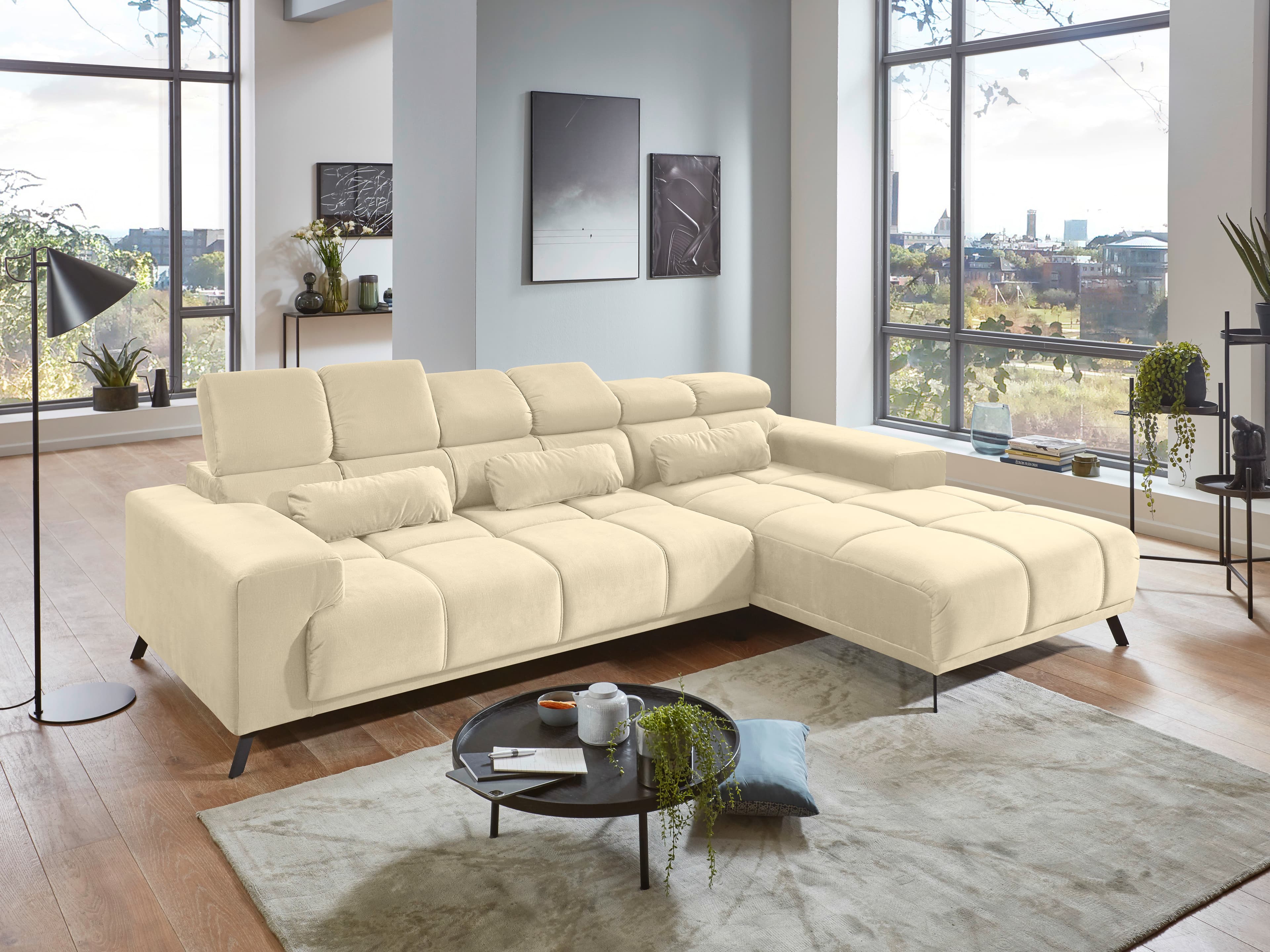 Ecksofa Ireneo II | Weiß