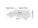 Ecksofa Drenchia | Braun 4