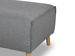 Polsterhocker Daro IV | Grau