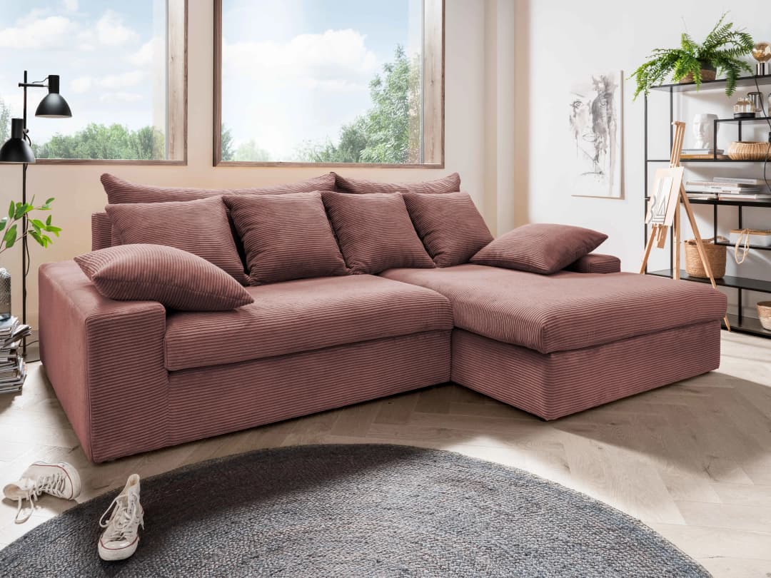Ecksofa Breno | Grau