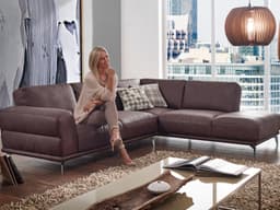 W.Schillig Ecksofa Montanaa IV | Braun