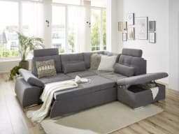Ecksofa Bovolenta | Grau