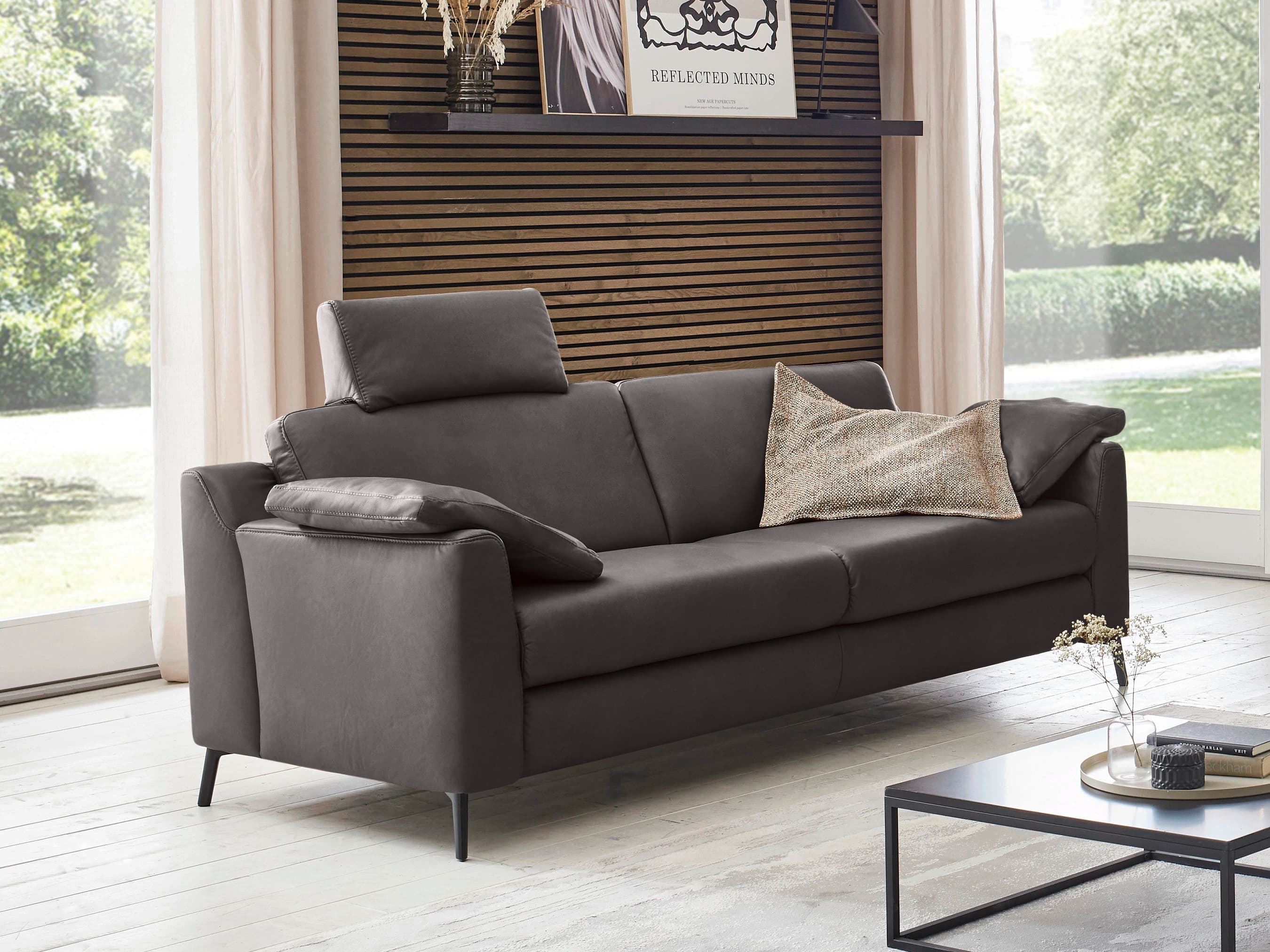 Einzelsofa Parula A III | Grau