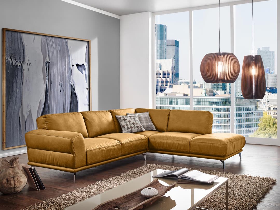 W.Schillig Ecksofa Montanaa IV | Gelb