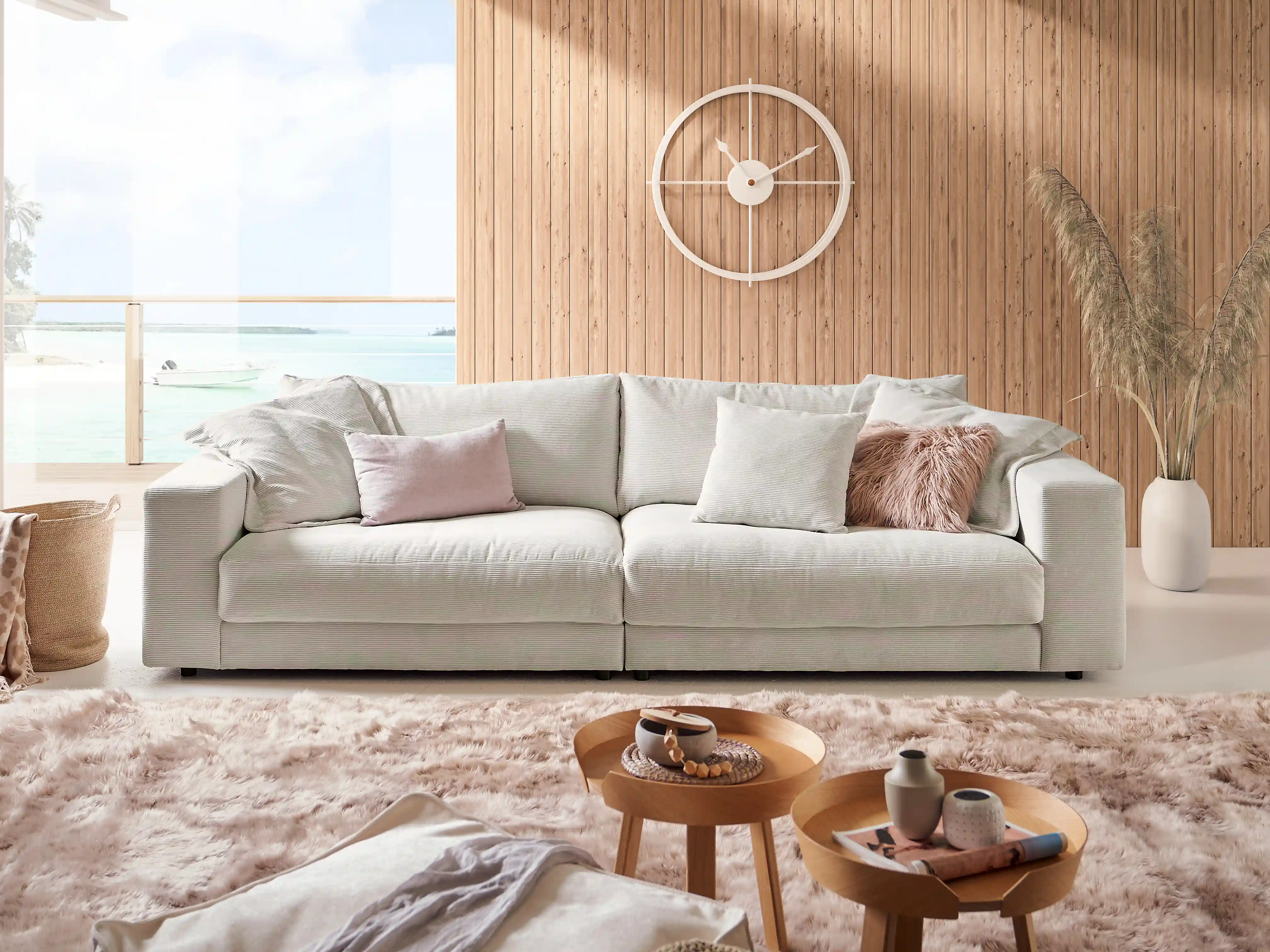Bigsofa Cairano IX | Weiß