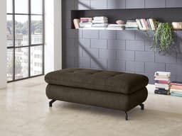 Polsterhocker Marella II | Braun
