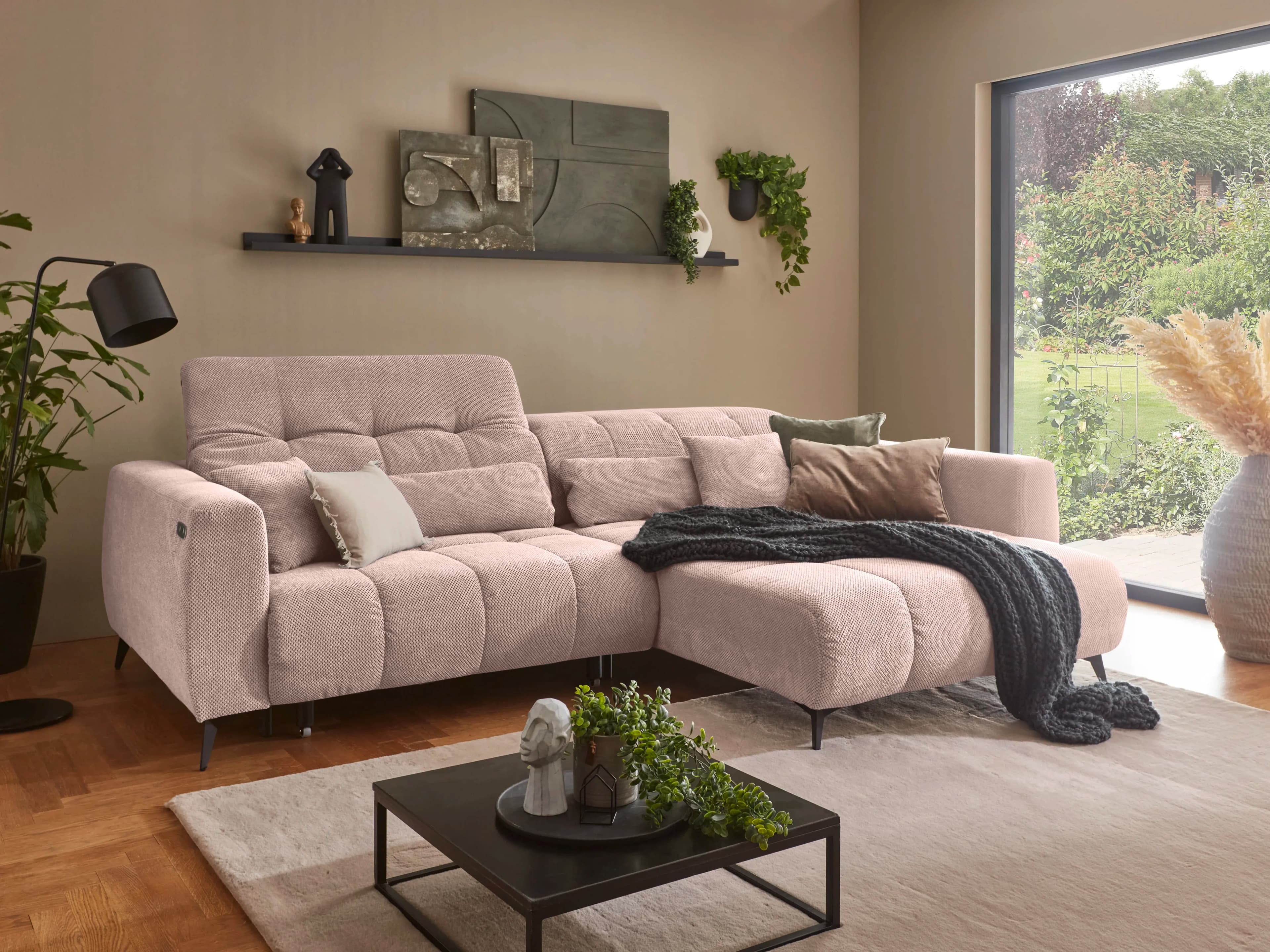Ecksofa Irvin II | Rosa