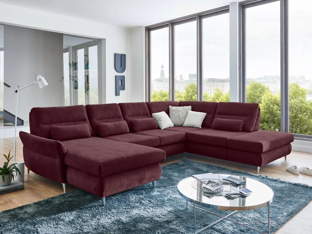 Wohnlandschaft Monno | Rot