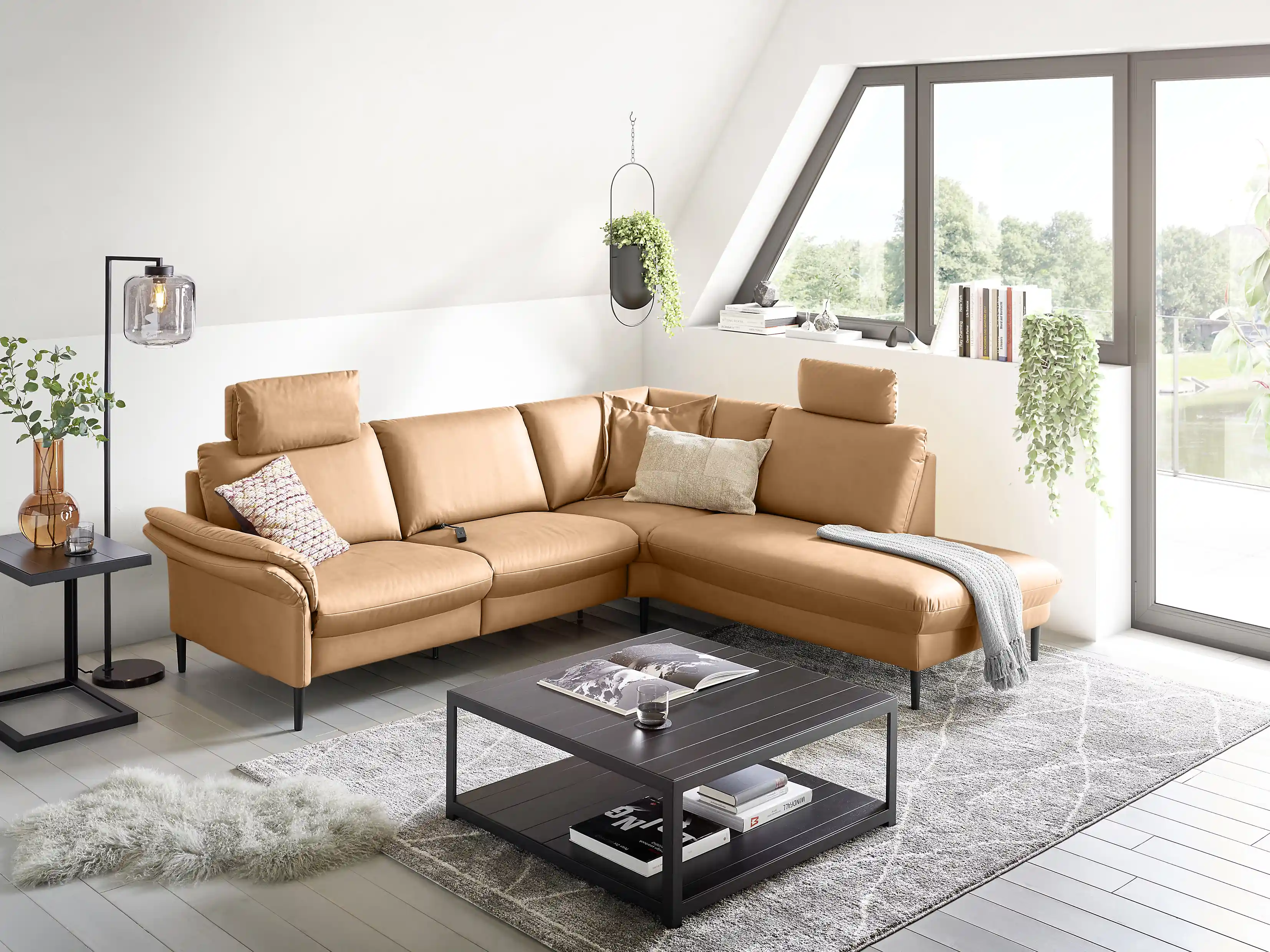 Ecksofa Carpin | Beige
