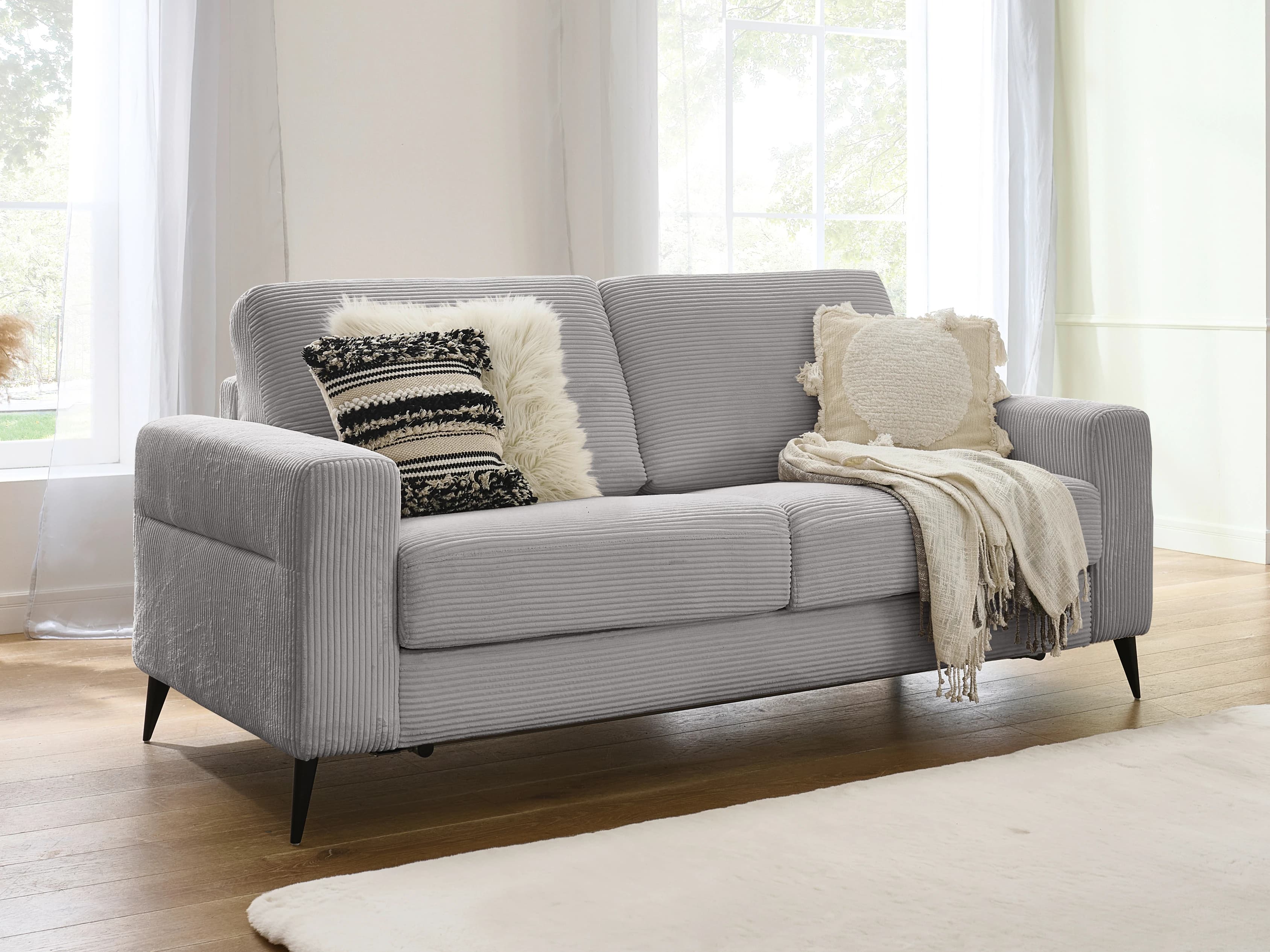 Schlafsofa Leni | Grau