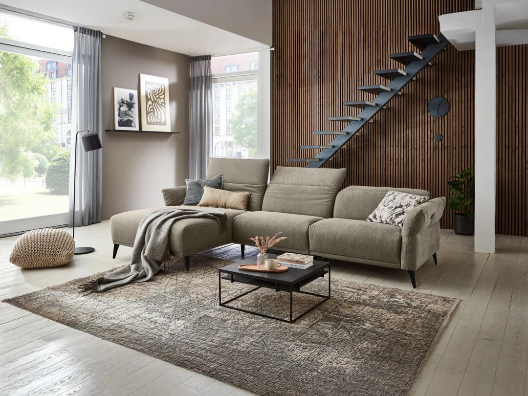 Ecksofa Karlo | Braun
