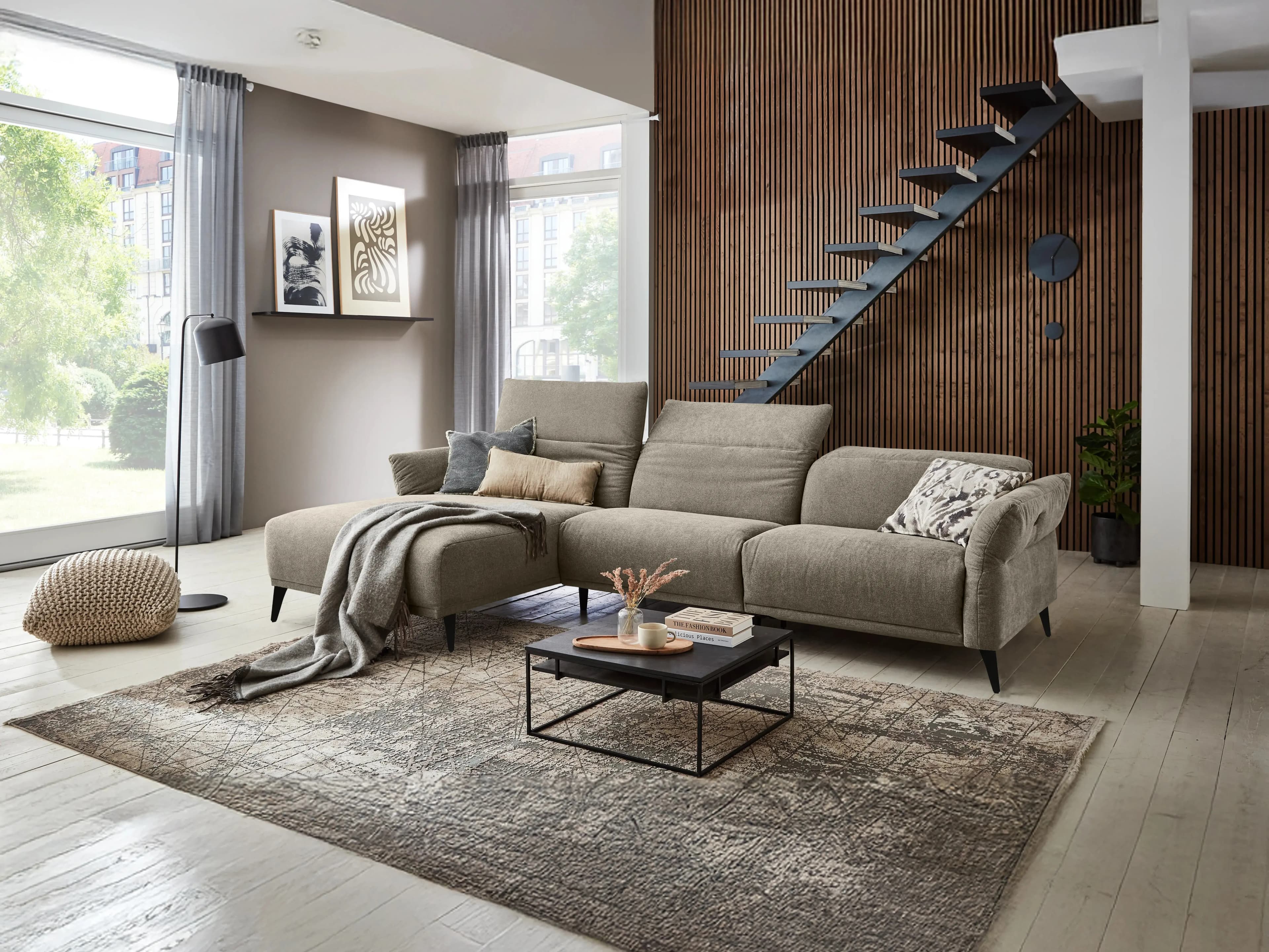 Ecksofa Karlo | Braun