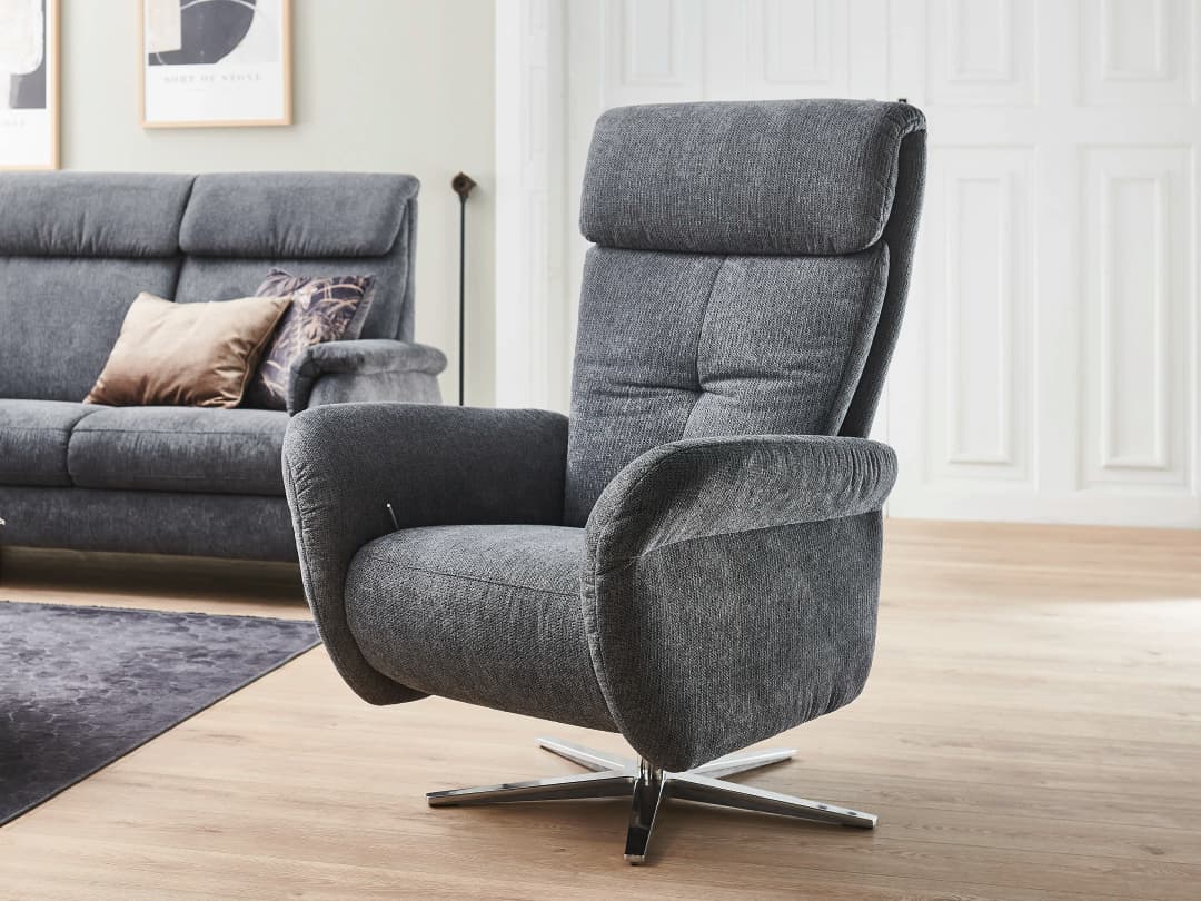 Relaxsessel Catona | Grau