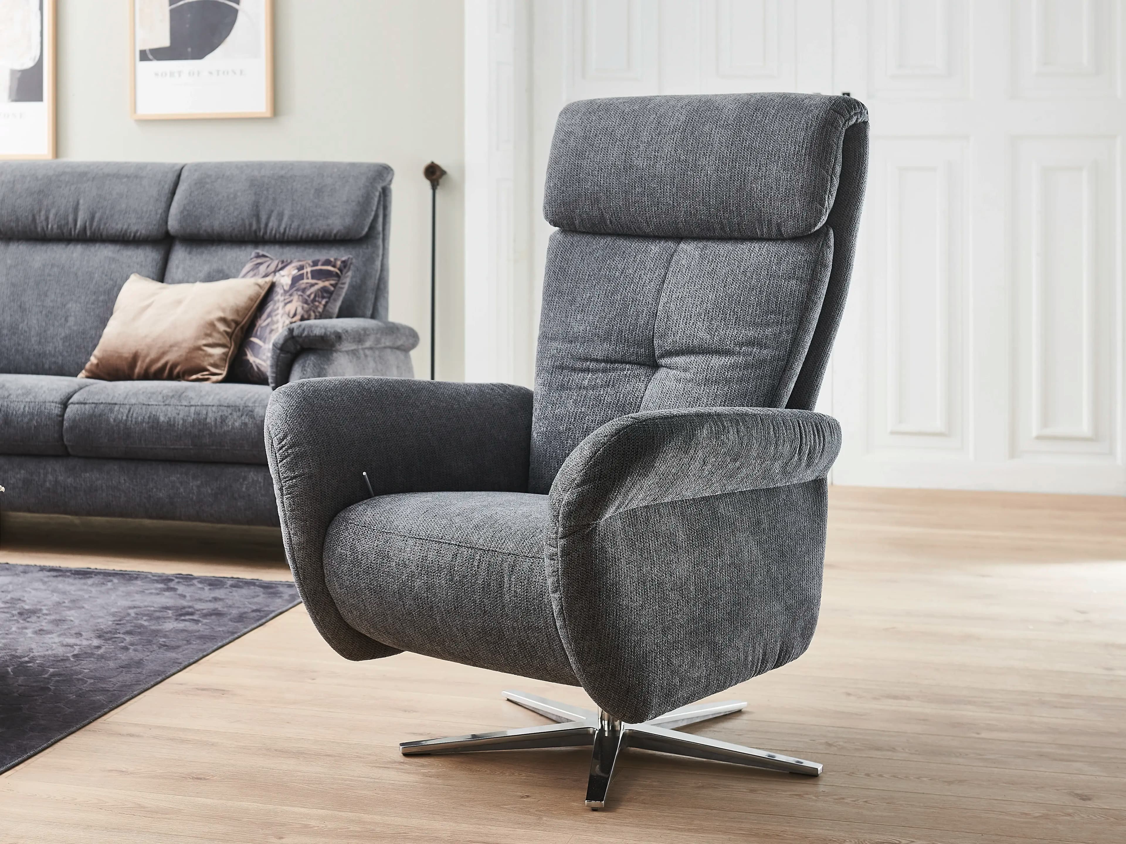 Relaxsessel Catona | Grau