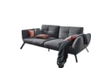 Einzelsofa Paola III | Grau
