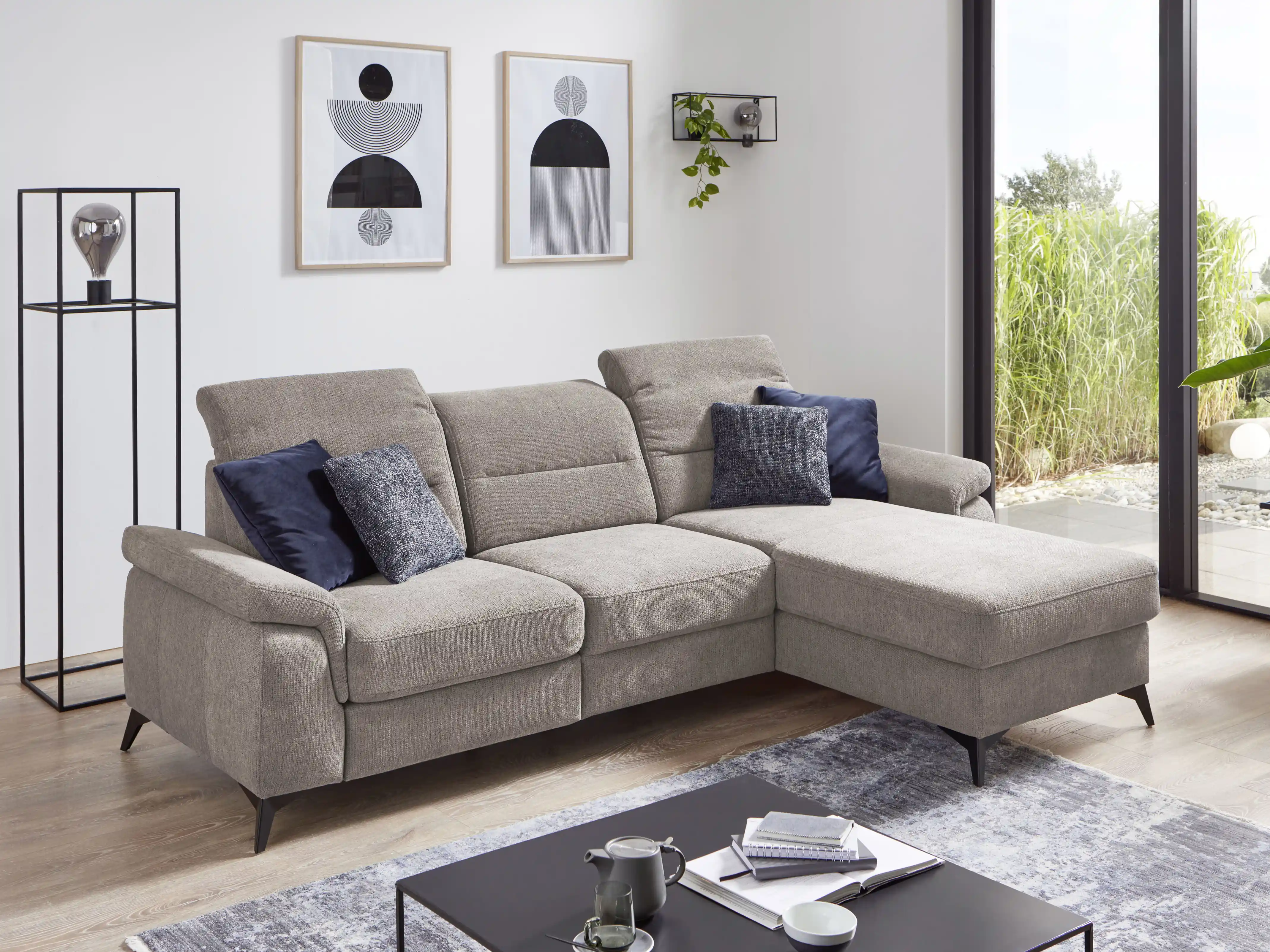 Ecksofa Samber | Beige